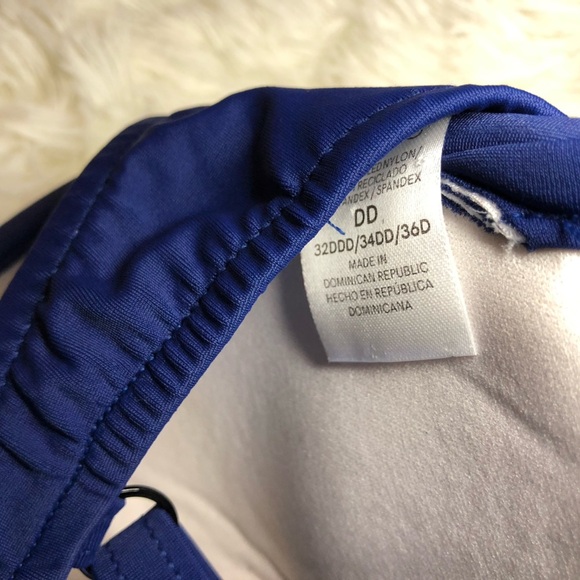 VENUS Blue Bikini with Molded Cups and Adjustable Straps - Picture 10 of 12